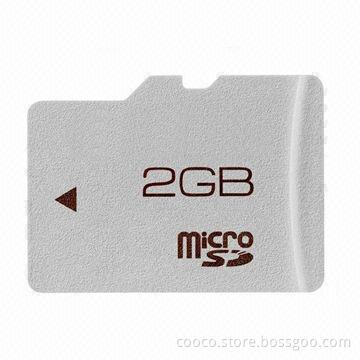 Mini SD Card, 8 to 18MB/Second Reading Speed, 8GB Storage Size, 2 to 7MB/Second Data Writing Speed